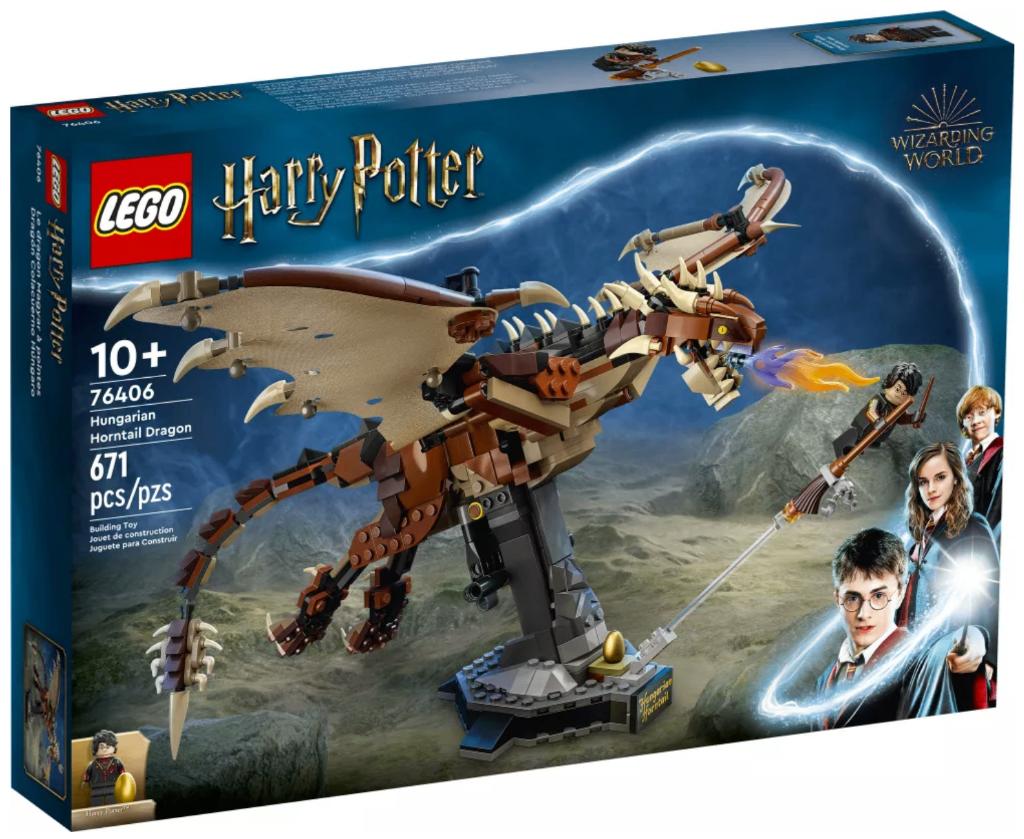 LEGO 76406 Hungarian Horntail – Neuf – Retired, Ophalen of Verzenden, Complete set, Compleet, Lego