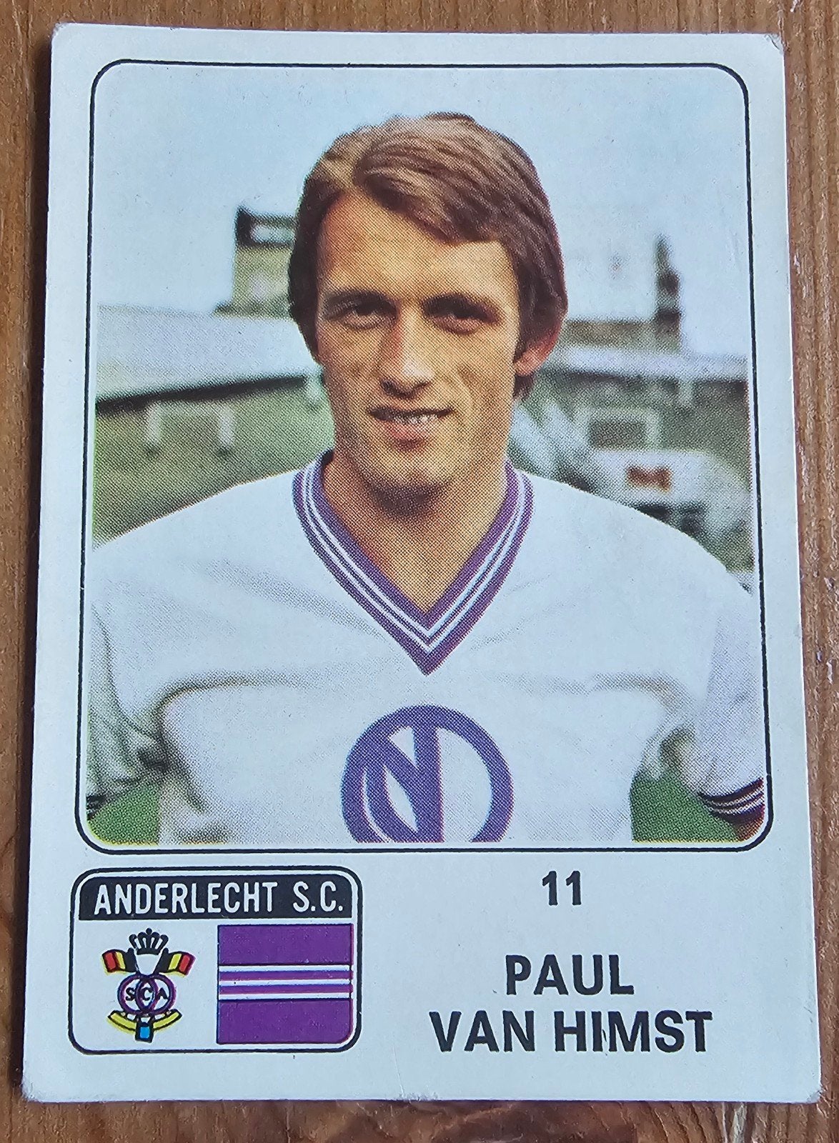 Panini Football 73-74 #11 Paul Van Himst Anderlecht Football, Enlèvement ou Envoi, Comme neuf, Autocollant