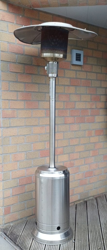 Terrasverwarmer, Ophalen, Gebruikt, Gas, Vloer