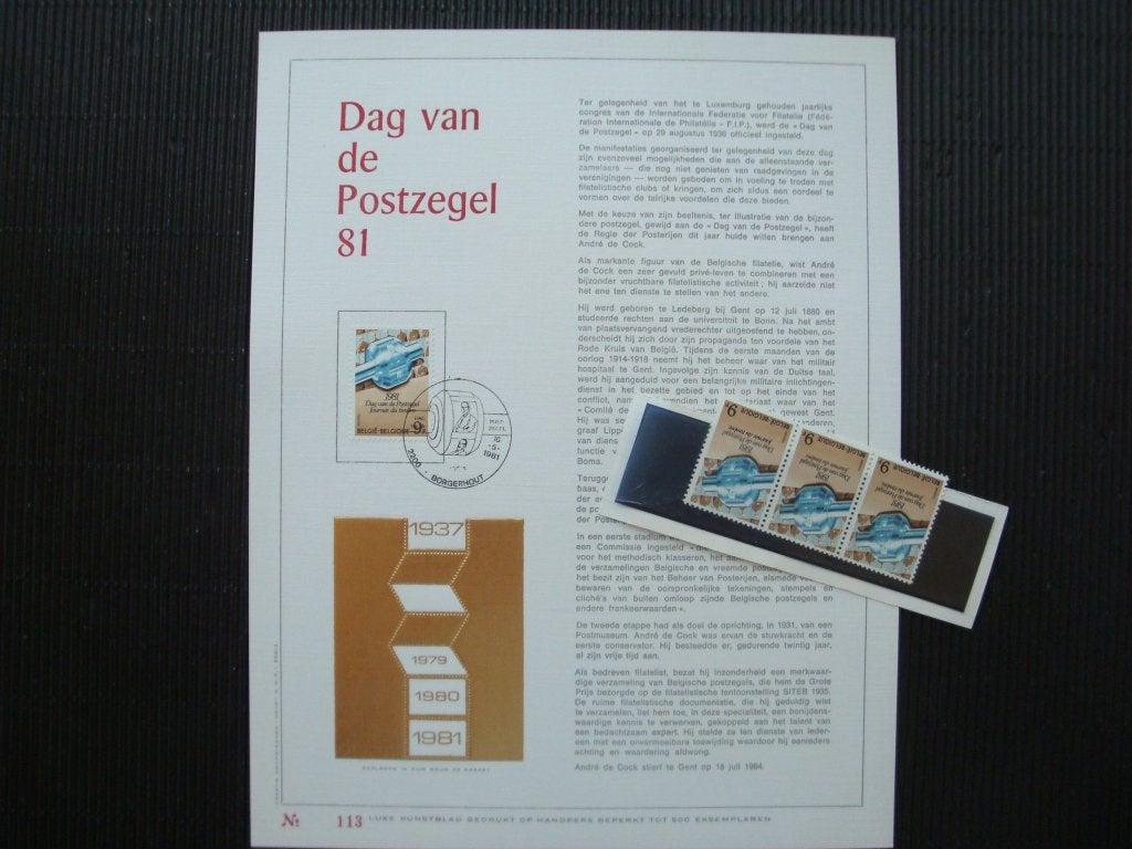 postzegels, Ophalen of Verzenden, Postfris, Gestempeld