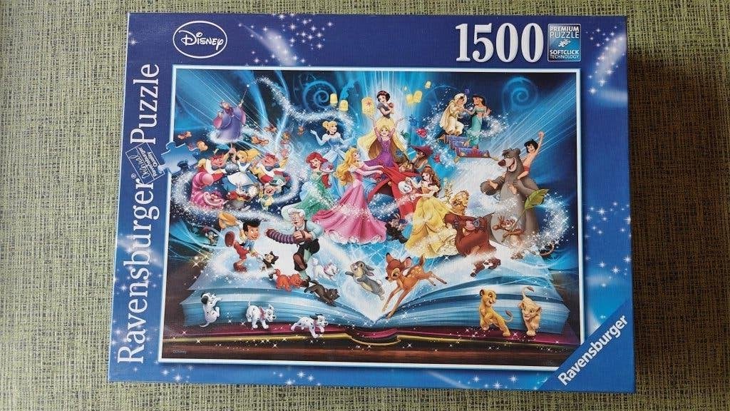 puzzel - ravenburger - disney - 1500 stukjes, Hobby en Vrije tijd, Ophalen, 500 t/m 1500 stukjes, Zo goed als nieuw, Legpuzzel
