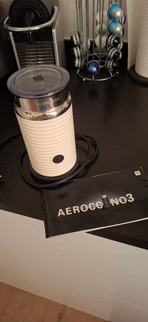 Nespresso Aeroccino, Electroménager, Enlèvement ou Envoi, Comme neuf, Mousseur à lait électrique