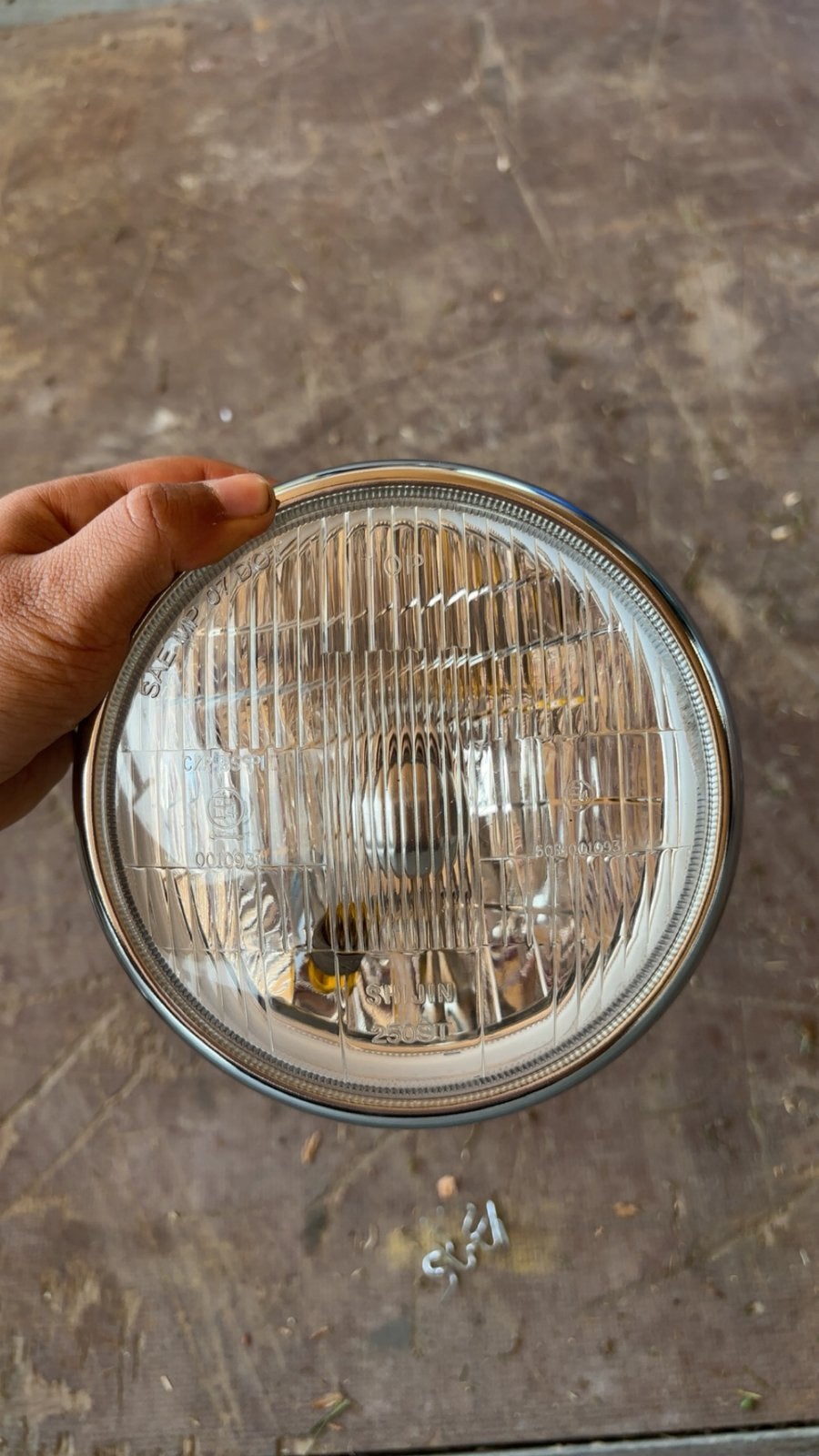 Multirefclector Koplamp Dax diamond voorlamp, Vélos & Vélomoteurs, Enlèvement ou Envoi, Utilisé, Phare