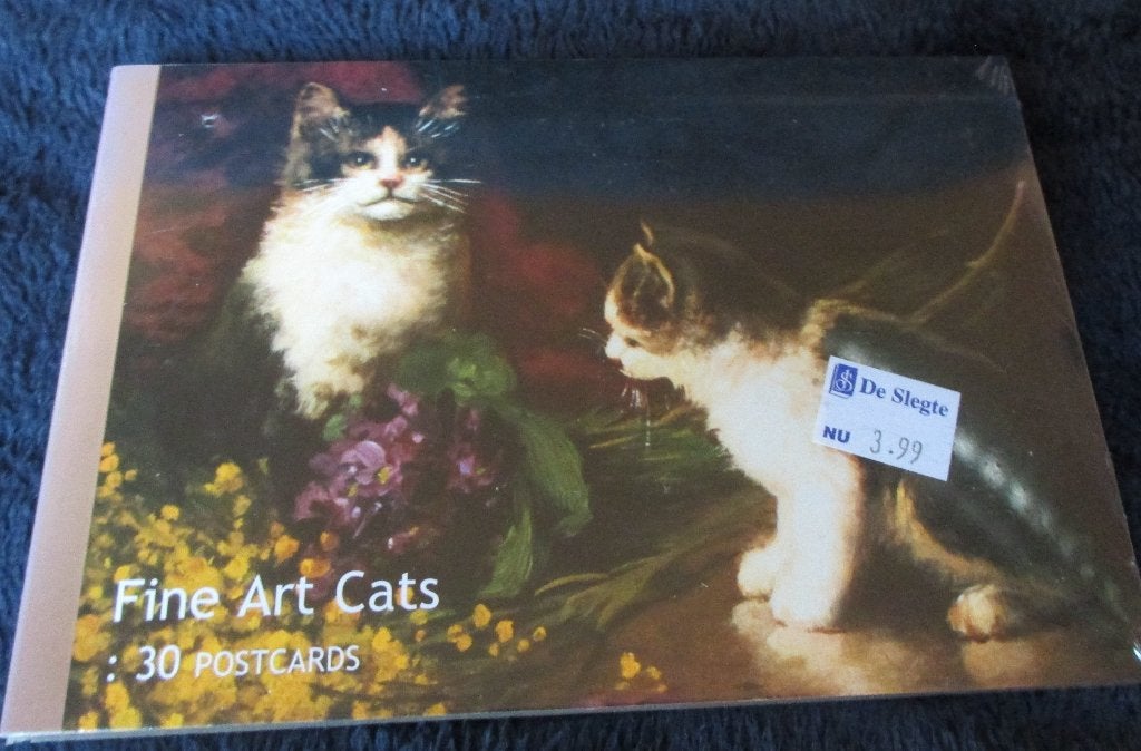 Pakketje postkaarten , poezen , nieuwe staat, Verzamelen, Ophalen of Verzenden, 1980 tot heden, Ongelopen, Hond of Kat