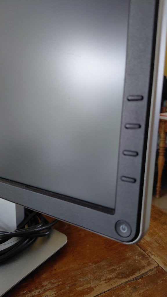 Dell desk top scherm P2414Hb, Computers en Software, Monitoren, HD, DisplayPort, Zo goed als nieuw, In hoogte verstelbaar