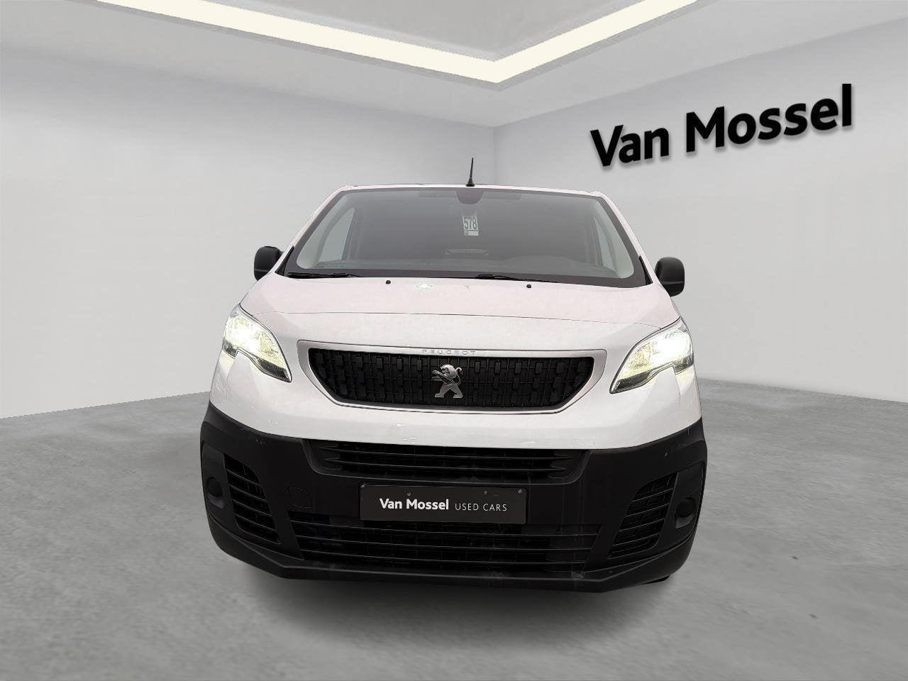 Peugeot Expert Standard Premium L2 2.0 BlueHDi 120 S&S, Auto's, Voorwielaandrijving, Stof, Zwart, 4 cilinders