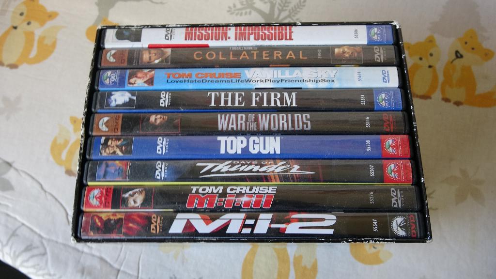 TOM CRUISE COLLECTIE, Ophalen, Boxset, Actie, Zo goed als nieuw