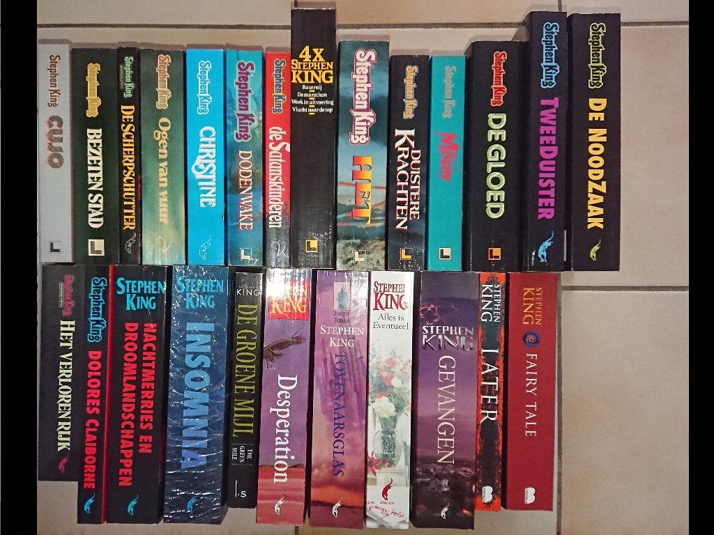 stephen king boeken in goede staat, Ophalen of Verzenden, Zo goed als nieuw, Stephen King, België