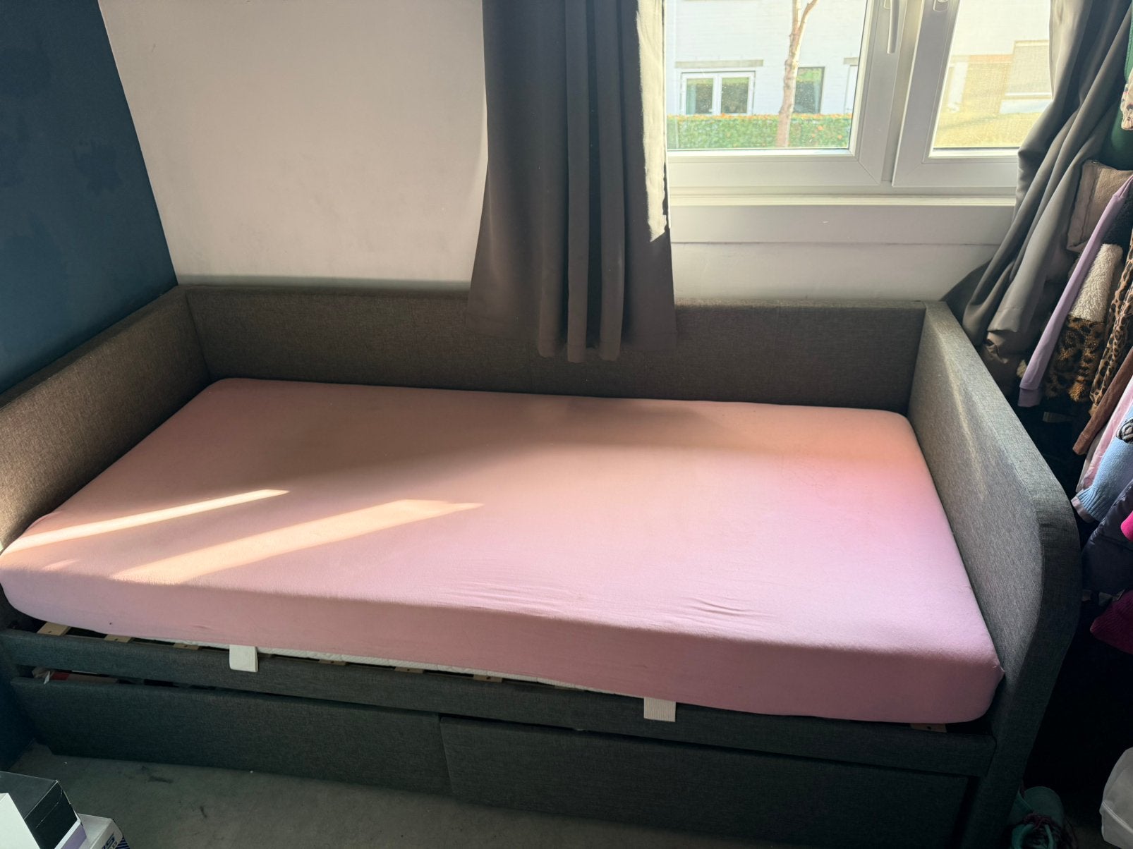 1 persoons bed, Huis en Inrichting, Ophalen, Gebruikt
