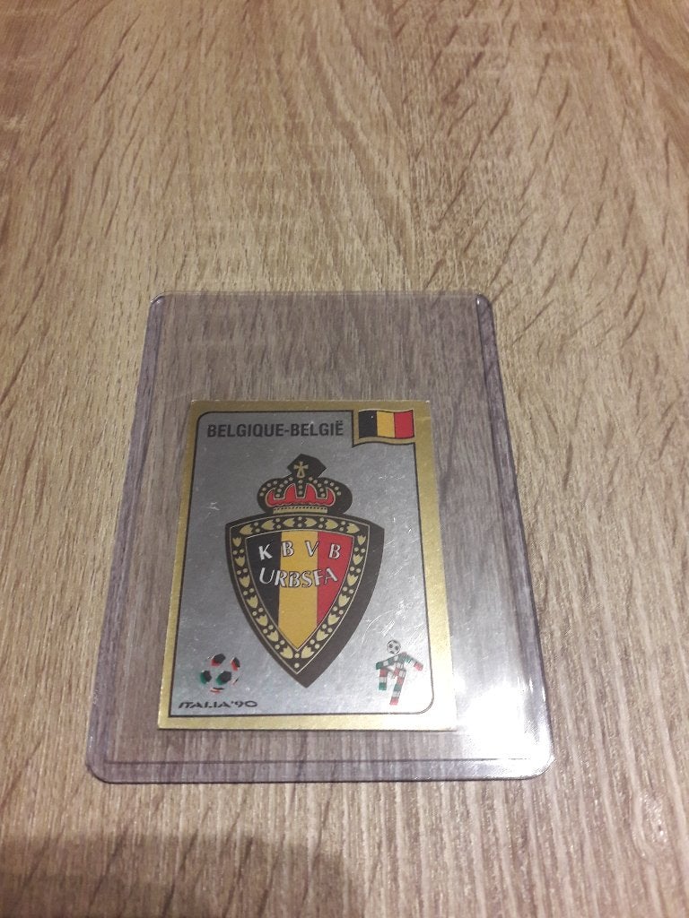 Panini Italia90 Belgique, Envoi, Utilisé, Autocollant