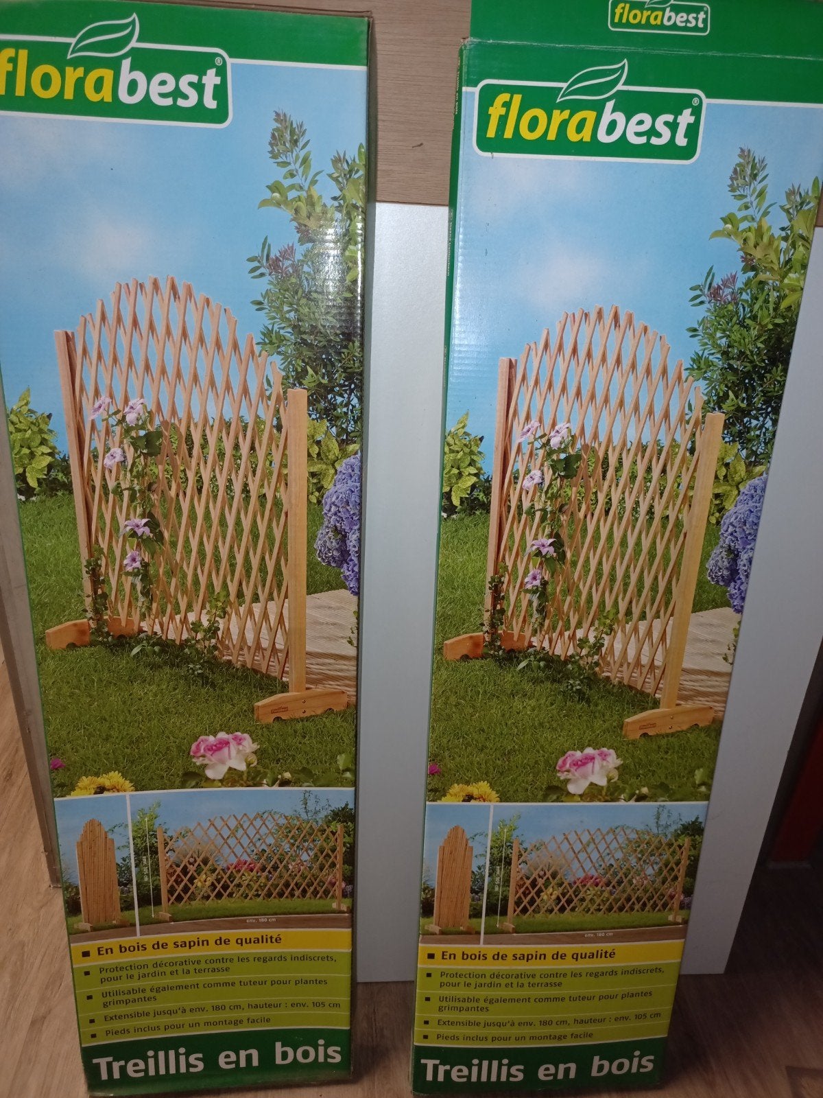 2 Plantenrekjes , nieuw in verpakking, Tuin en Terras, Ophalen, Hout