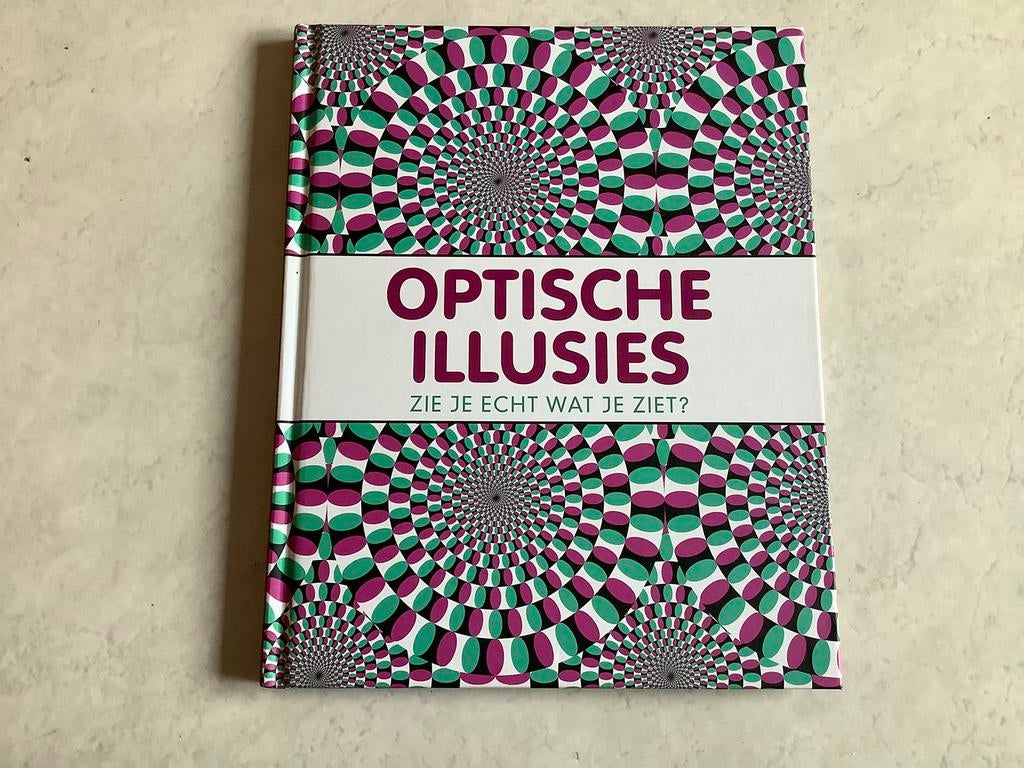 Optische illusies, Boeken, Kunst en Cultuur | Fotografie en Design, Ophalen of Verzenden, Zo goed als nieuw, Overige onderwerpen