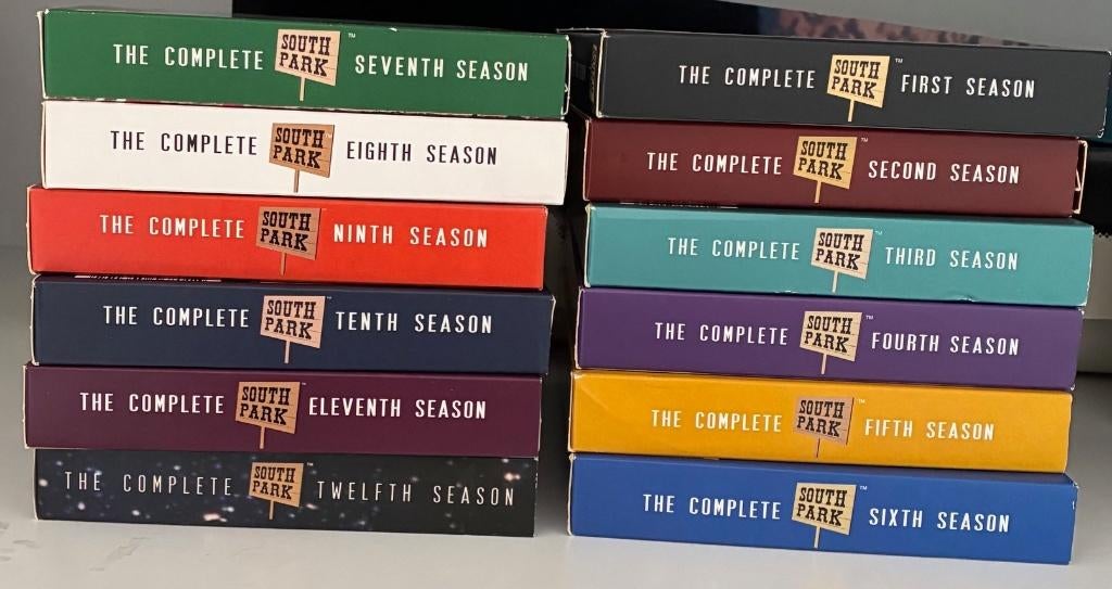 DVD boxen South Park, À partir de 6 ans, Enlèvement, Comme neuf