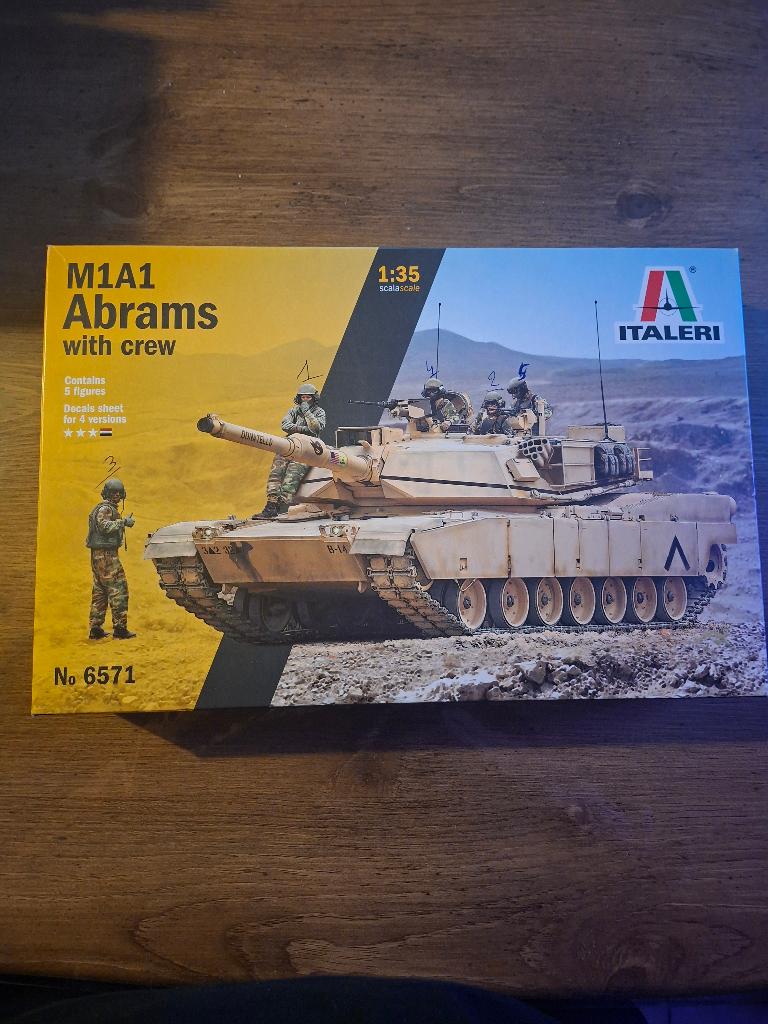 Char us, Hobby en Vrije tijd, Modelbouw | Auto's en Voertuigen, Tank, Italeri, 1:32 tot 1:50, Nieuw