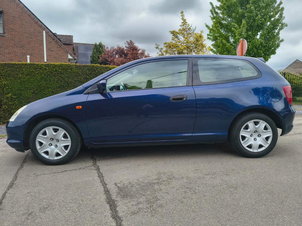 Honda civic EP1 2002 1.4cc état impeccable à voir!!, Autos, Euro 5, Achat, Boîte manuelle, Bleu
