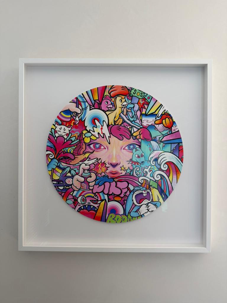 VEXX - Dark Side of the Rainbow, Antiek en Kunst, Kunst | Litho's en Zeefdrukken, Ophalen