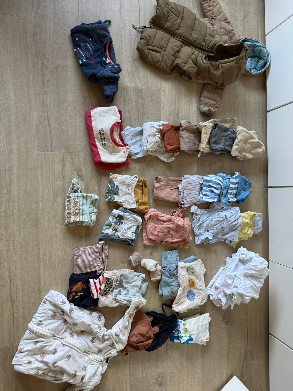 Pakket jongenskledij maat 80 - ongeveer 70 stuks!, Kinderen en Baby's, Ophalen, Gebruikt, Maat 80