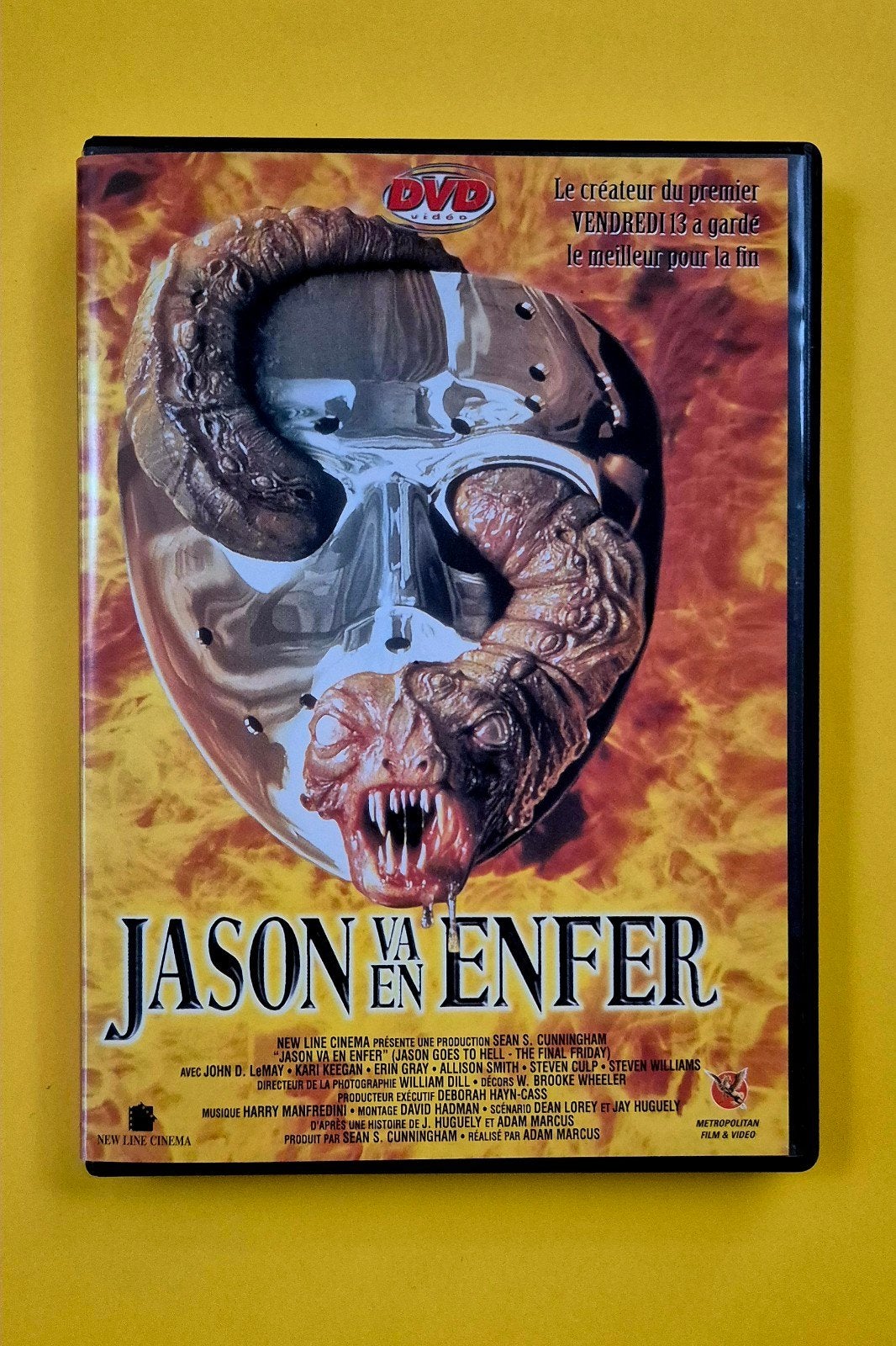 DVD 📀 Jason va en enfer - Horreur 1993 V, Cd's en Dvd's, Dvd's | Horror, Vanaf 16 jaar, Slasher, Ophalen of Verzenden, Zo goed als nieuw