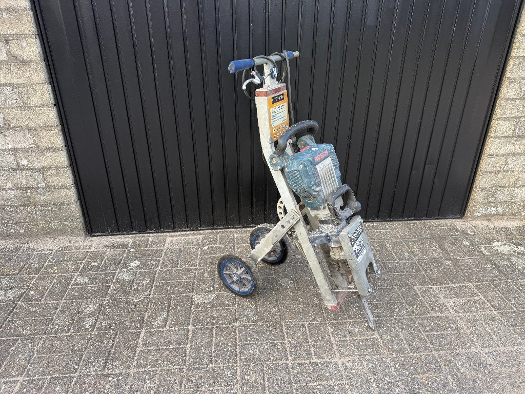 Bosch GSH 16-28 Breekhamer + Sloopwagen, Ophalen, Boor- en/of Breekhamer, Klopboormechanisme, Gebruikt