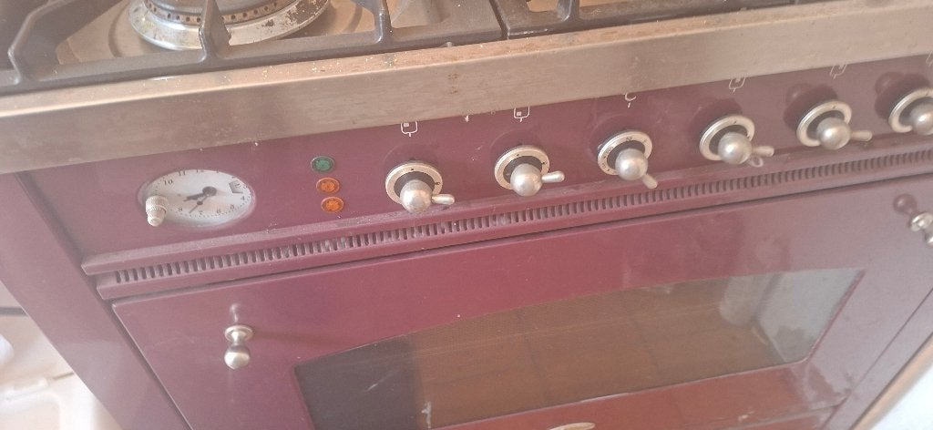 Borertti gasfornuis, 85 à 90 cm, Enlèvement, Utilisé, 5 zones de cuisson ou plus