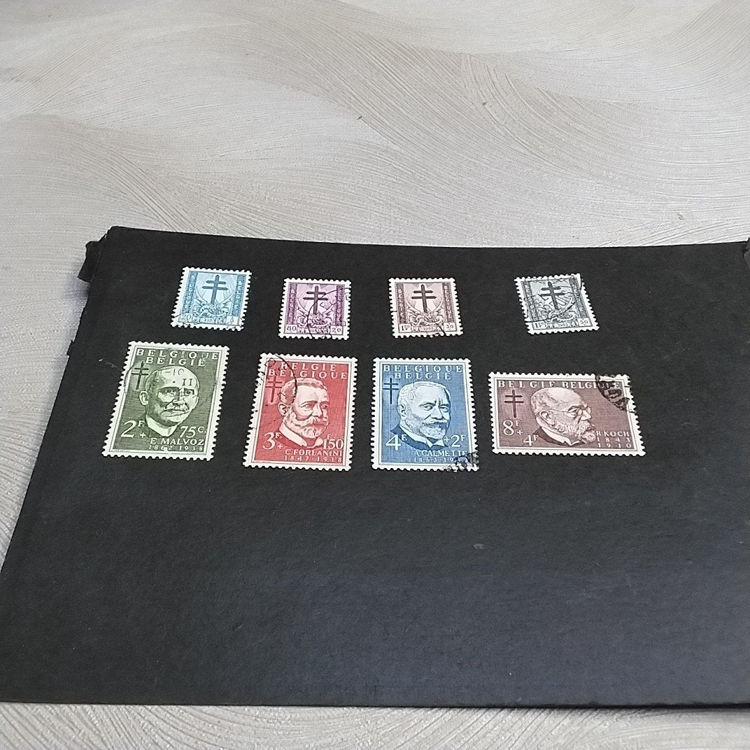 BELGIE 930/937 gestempeld met cote 39,00 €, Ophalen of Verzenden, Gestempeld