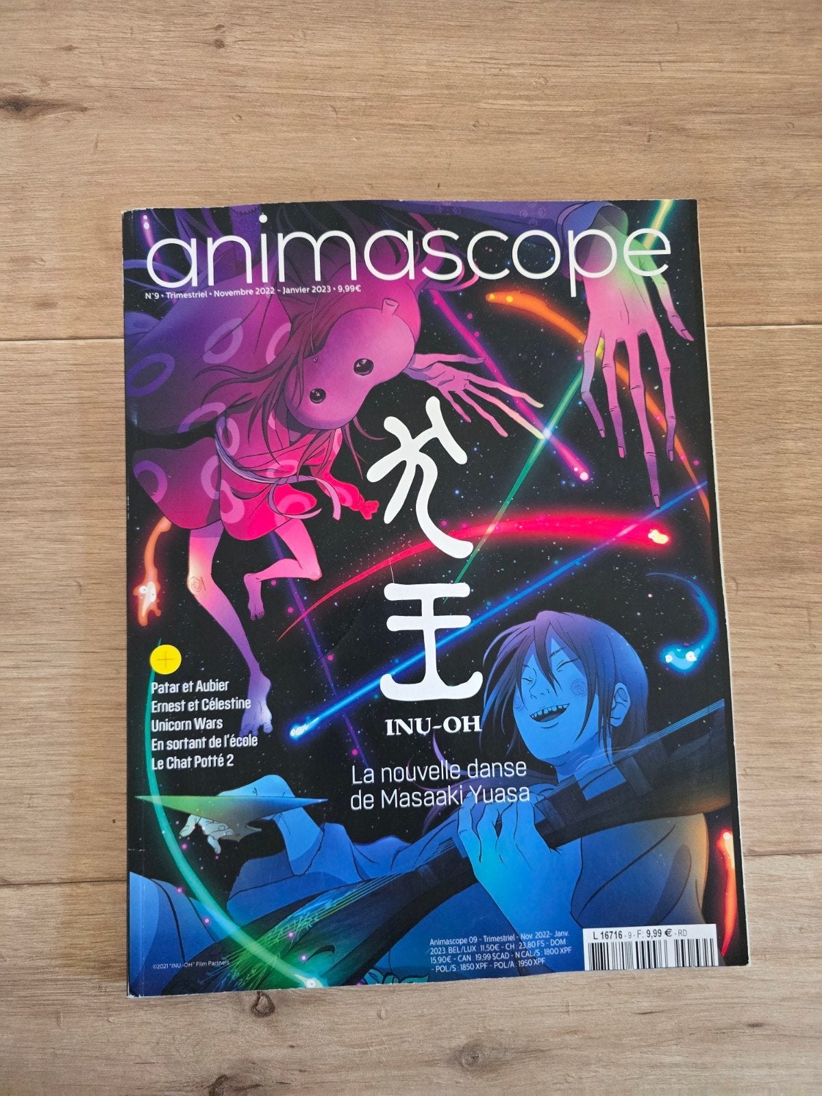 Animascoop nr. 9 — 2022/2023 — Inu-Oh Masaaki Yuasa — Tijdsc, Ophalen of Verzenden