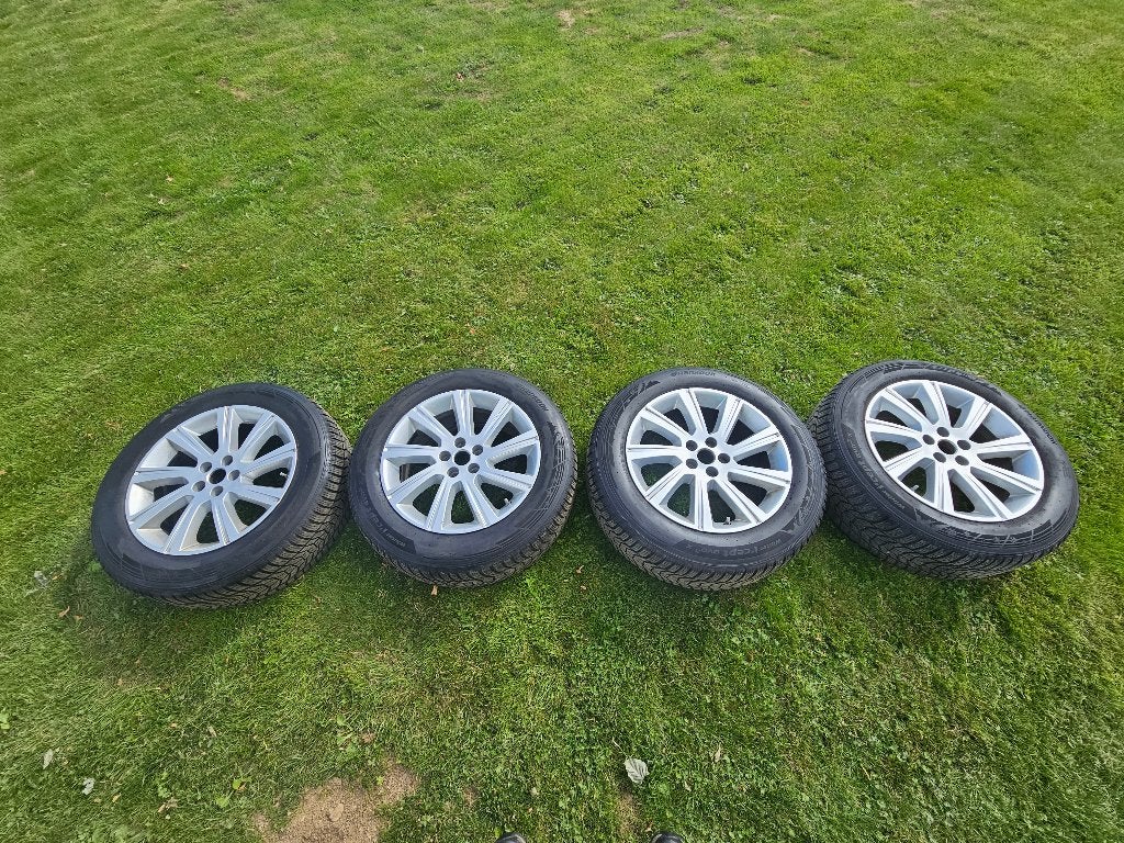 Jantes 18 pouce original Jaguar E-Pace avec pneus hiver, Pneus et Jantes, Pneus hiver, 18 pouces, Enlèvement