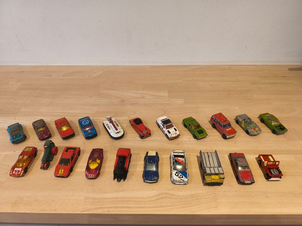 Modèles réduits de voitures anciennes ~ 1/50 .21 pièces, Enlèvement, Utilisé, Voiture, Matchbox