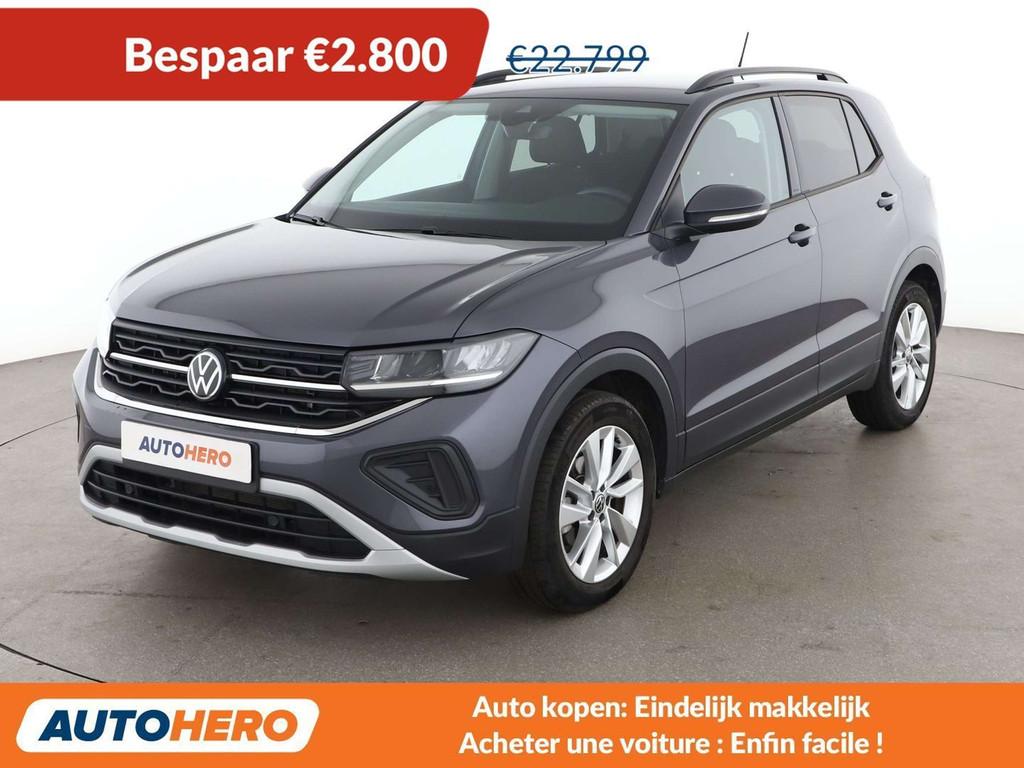 Volkswagen T-Cross 1.0 TSI Life (bj 2024), Auto's, Voorwielaandrijving, Gebruikt, 116 pk, 5 deurs
