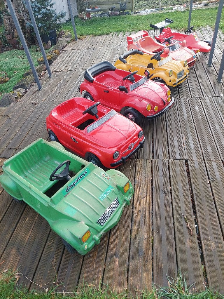 voiture à pédales trapauto, Enlèvement