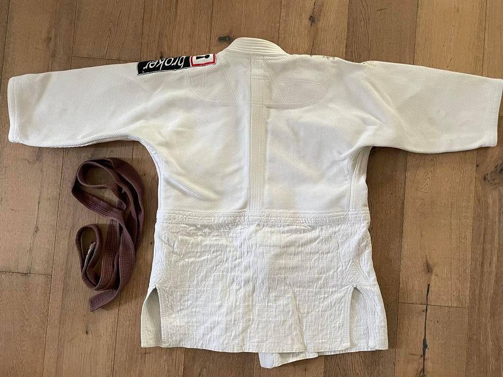 2 zware judovesten, Sport en Fitness, Vechtsporten en Zelfverdediging, Ophalen, Gebruikt, Judo, Maat M