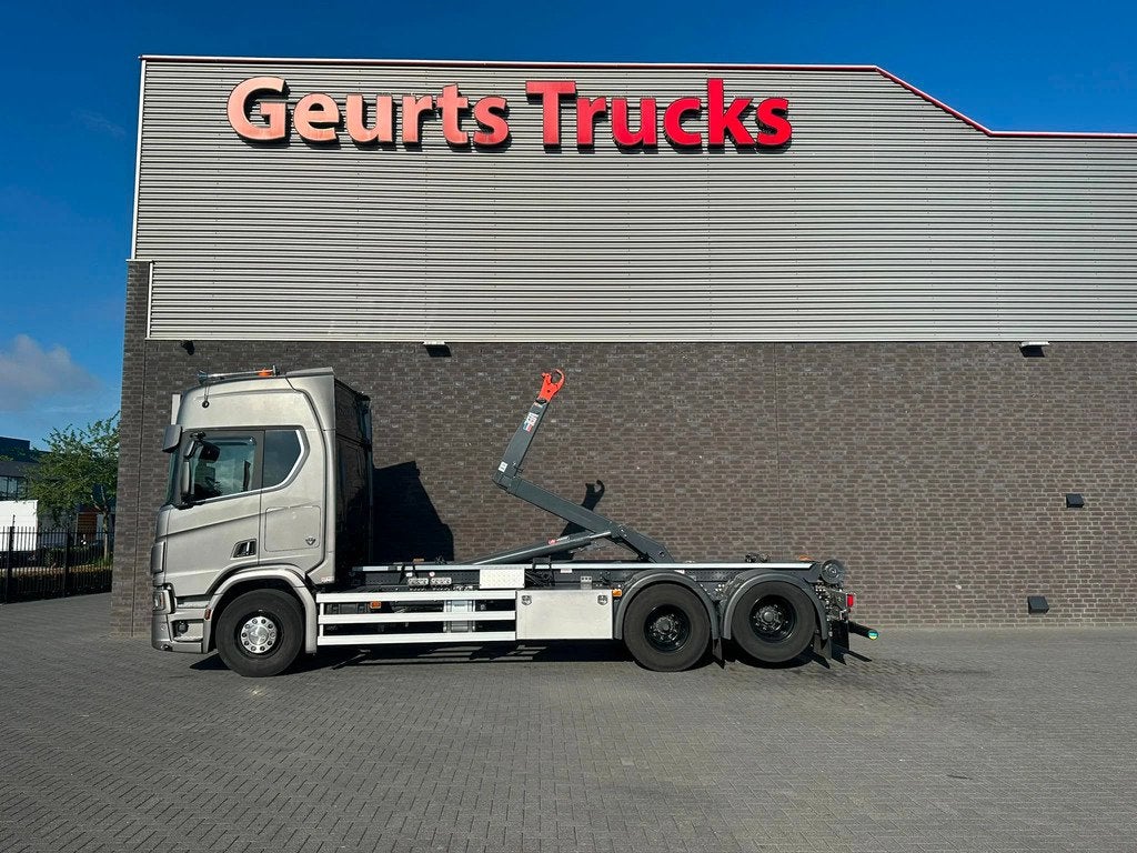 Scania R660 6X2 VDL S-21-6400 HAAKARM / ABROLLKIPPER/ HOOKLI, Automaat, Euro 6, Scania, Diesel