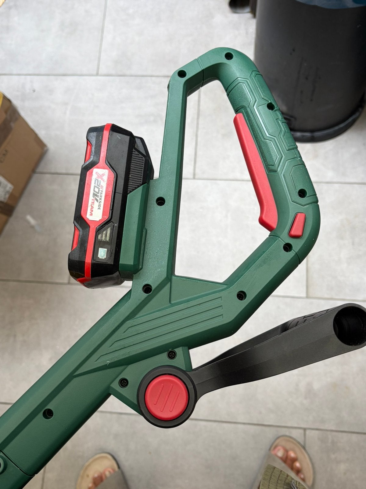 Tondeuse à gazon sans fil Parkside PART 20-Li A1 (20 V), Enlèvement ou Envoi, Comme neuf