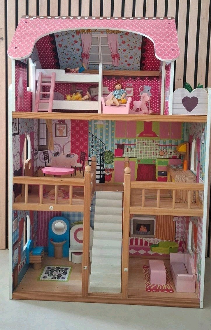 Poppenhuis in zeer goede staat!, Kinderen en Baby's, Speelgoed | Poppenhuizen, Ophalen, Poppenhuis