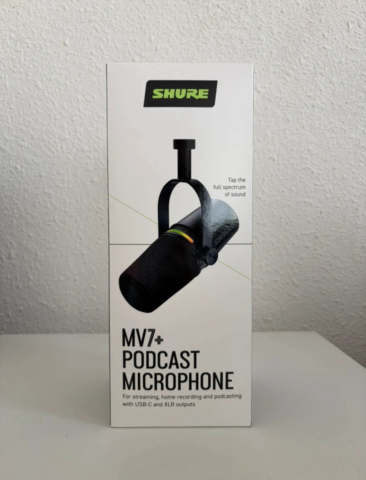 Shure MV7+ Microphone, Muziek en Instrumenten, Ophalen of Verzenden, Nieuw, Overige typen