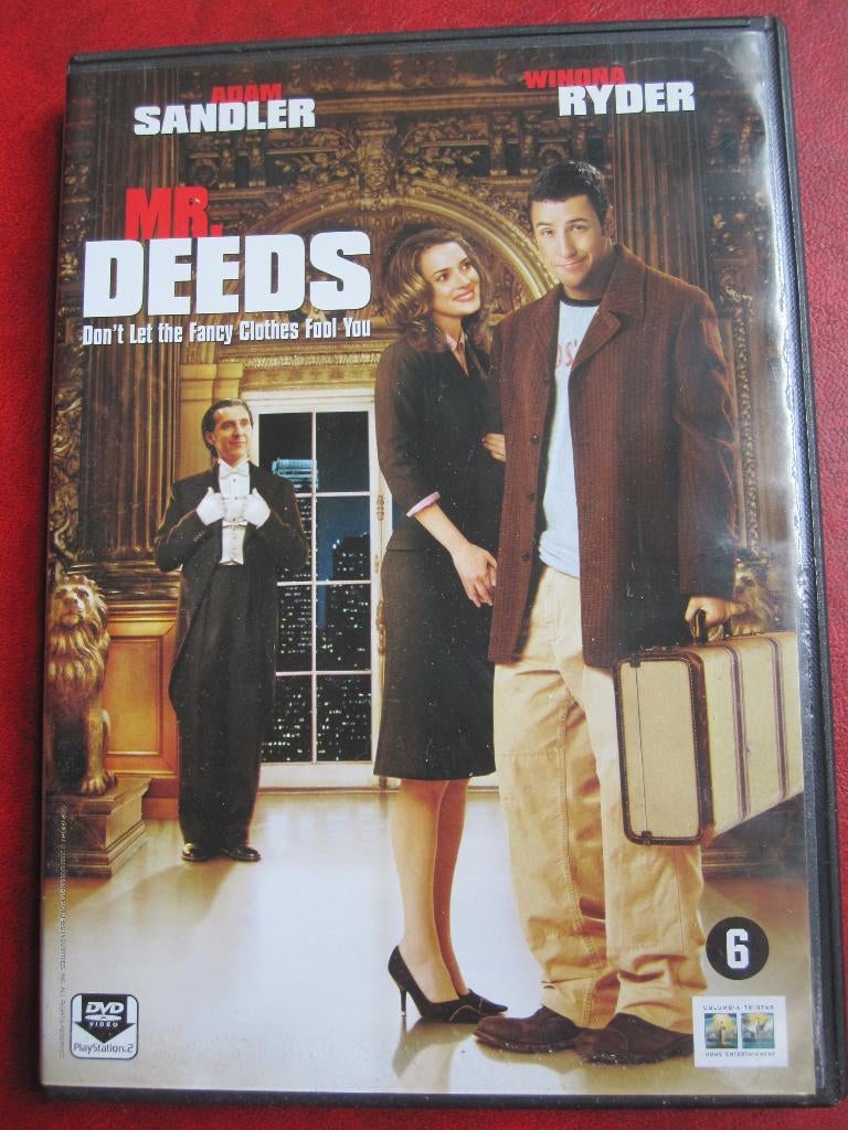 Mr. Deeds (2002), Vanaf 6 jaar, Ophalen of Verzenden, Zo goed als nieuw, Romantische komedie