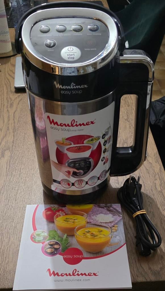 Moulinex soupe maker utilisé 1x, Electroménager, 1 à 2 litres, Enlèvement, Comme neuf, 3 vitesses ou plus