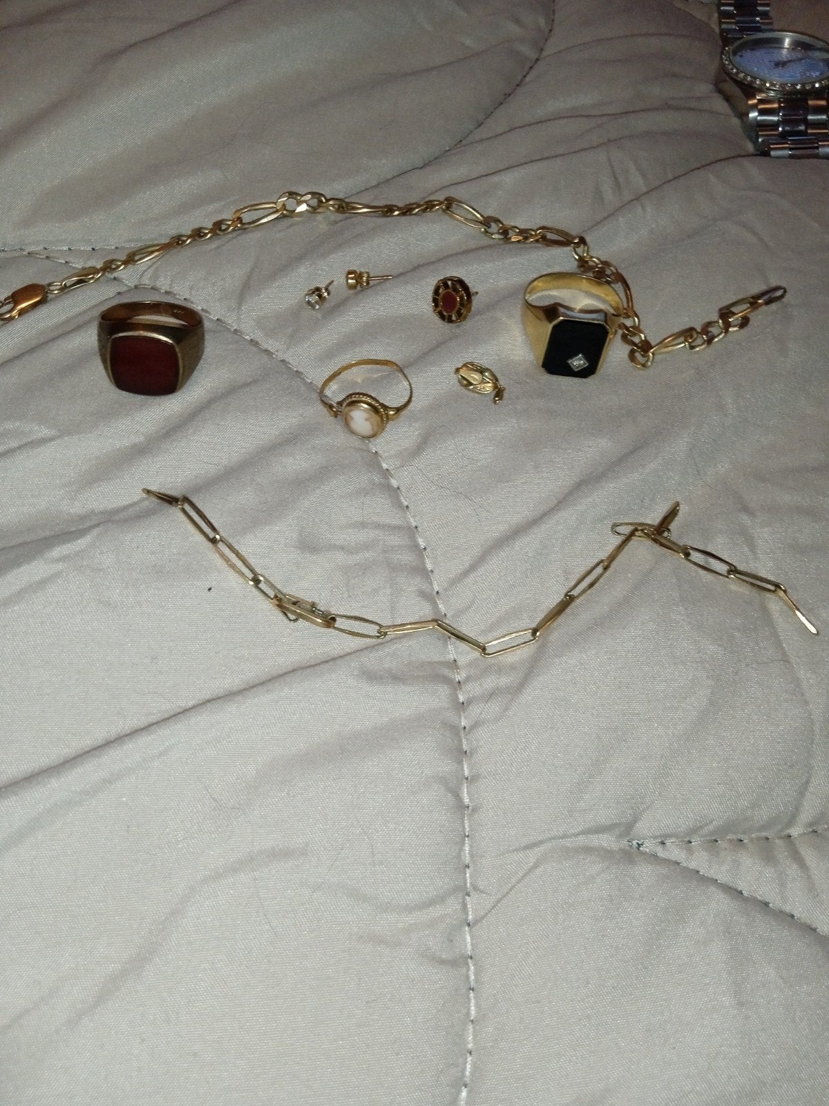 Sloop sieraden goud particulier verkoop, Bijoux, Sacs & Beauté, Bagues, Envoi, Or, Or
