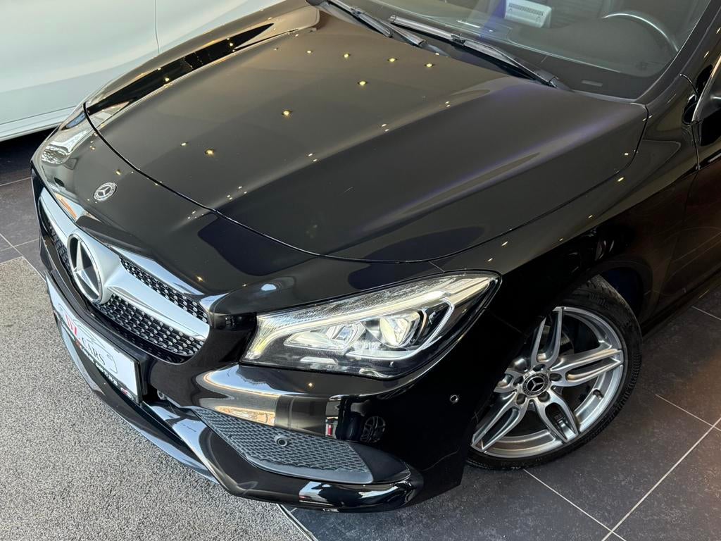 MERCEDES CLA 180 PACK-AMG 122PK |NAVI | CAMERA | KEY LESS |, Navigatiesysteem, 4 cilinders, 1600 cc, Zwart