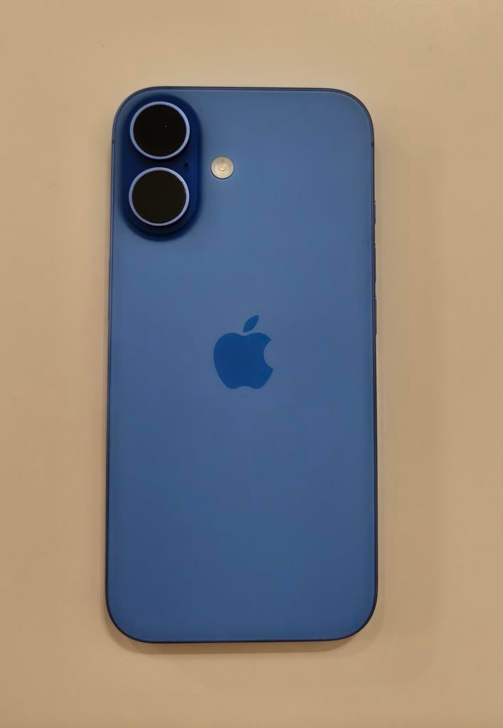 iPhone 16 128 GB bleu, 94 %, 128 GB, IPhone 16, Comme neuf