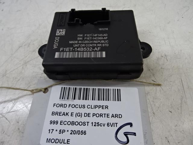 UNITE ELECTRONIQUE Ford Focus 3 Wagon (F1ET14B532AF), Utilisé, Ford