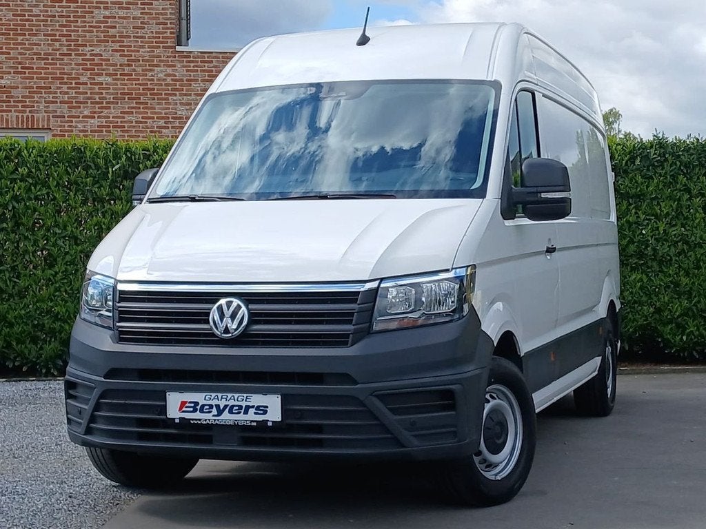 Volkswagen Crafter L3H3 2.0L TDI 140PK 5.986 mm (bj 2024), Automaat, Stof, Gebruikt, 4 cilinders