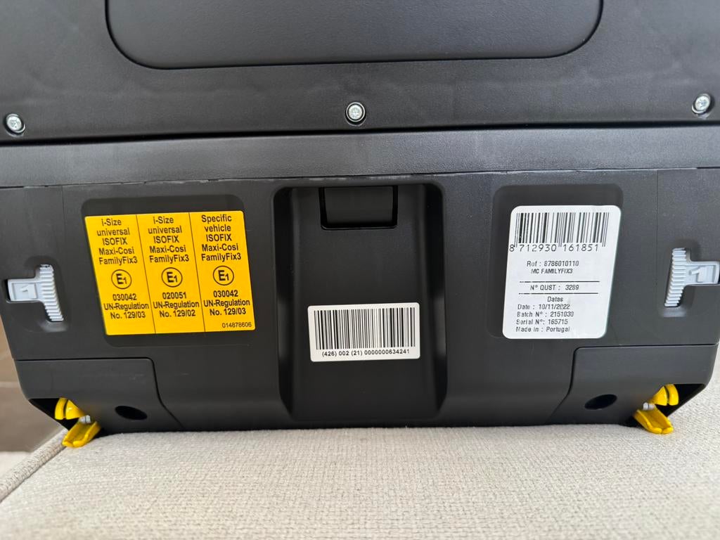 Maxi-Cosi FamilyFix3 ISOFIX-basis — €80, Enlèvement ou Envoi, Comme neuf, Maxi-Cosi, Isofix