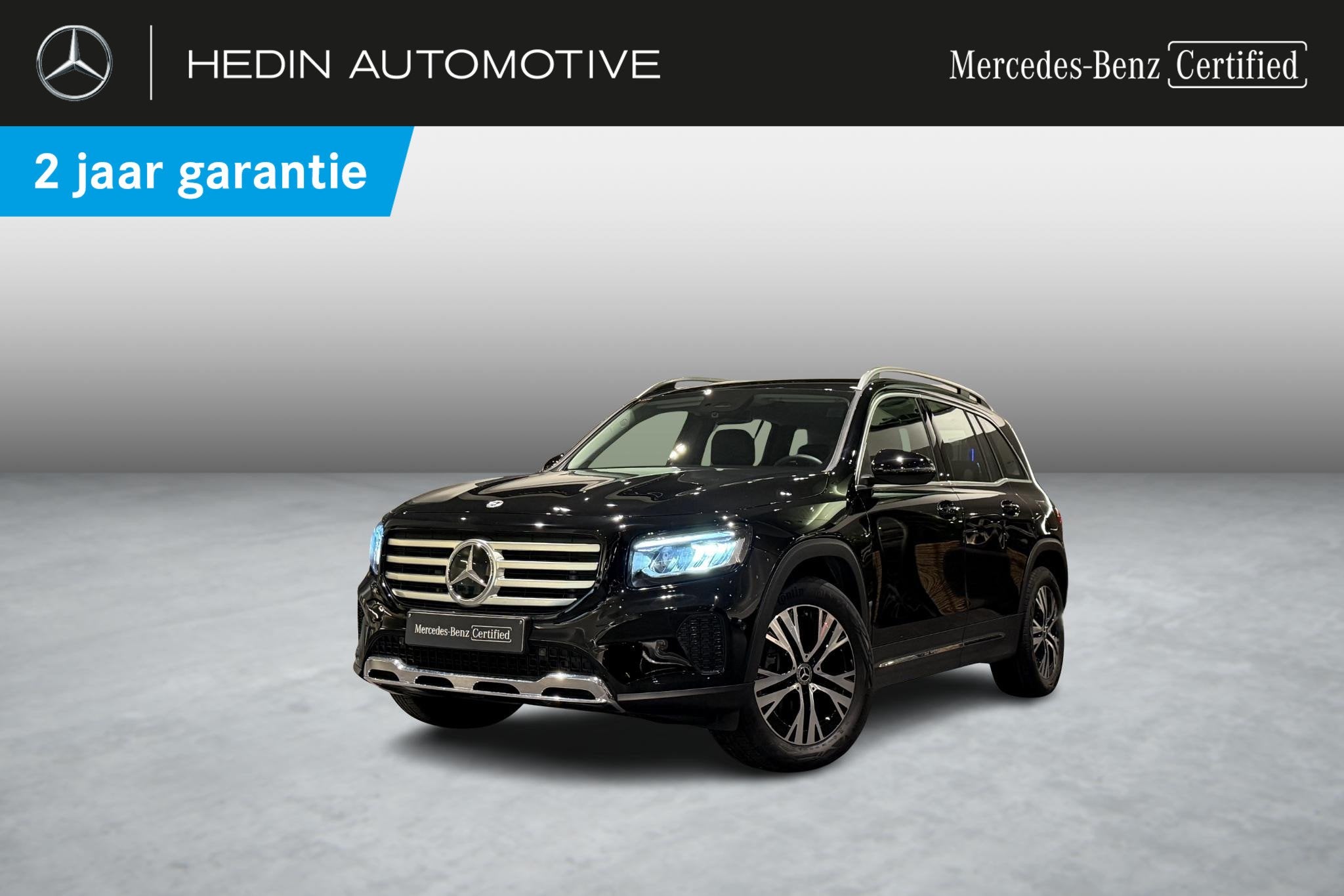 Mercedes-Benz GLB-Klasse 220 4MATIC Luxury Line 7 Zitplaatse, Auto's, Automaat, Stof, 4 cilinders, Zwart