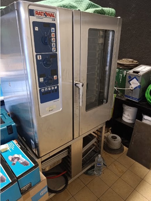 Steamer Rational CCM 101 (combimaster), 10 x GN 1/1, Zakelijke goederen, Ophalen, Gebruikt, Ovens, Microgolfovens en Steamers