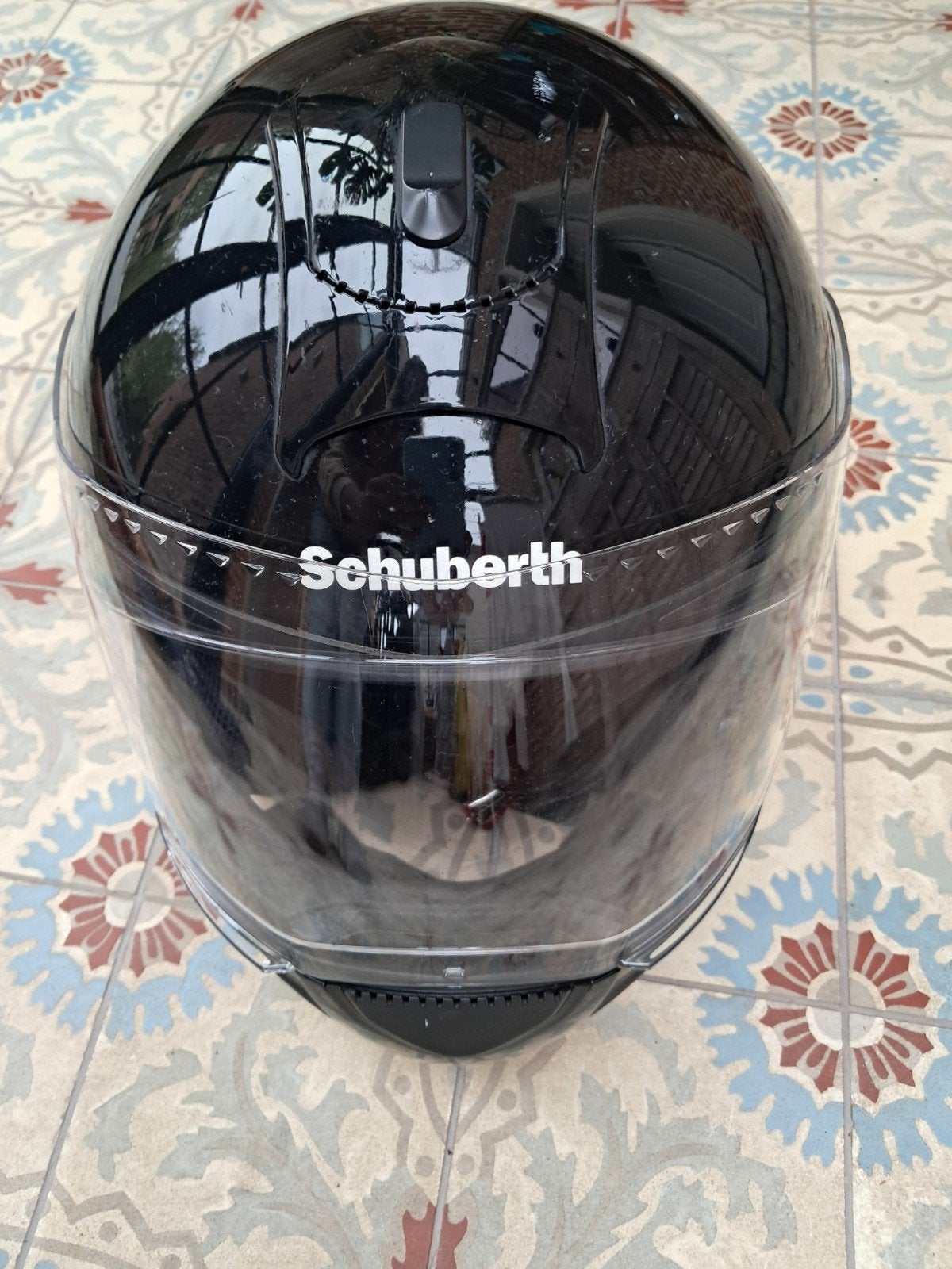 Casque modulaire pour moto Schuberth C3., Autres marques, Seconde main, Enlèvement ou Envoi, Casque système
