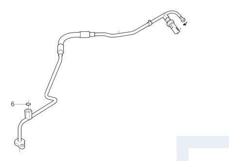 Volvo Hogedruk leiding airco C30 V70 V50 S40 pomp--condensor, Ophalen of Verzenden, Nieuw