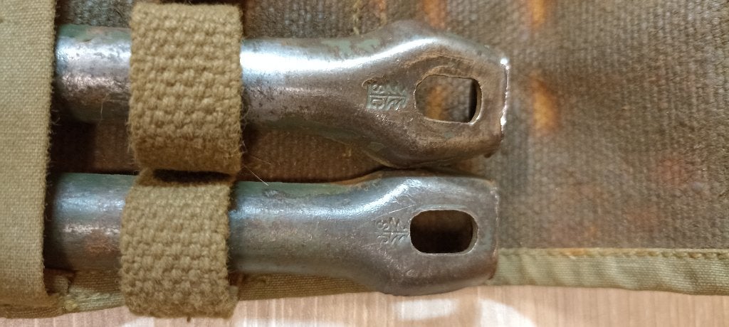 Ensemble piquets de tente Allemand Zeltpflock d'origine ww2, Envoi, Armée de terre, Autres types