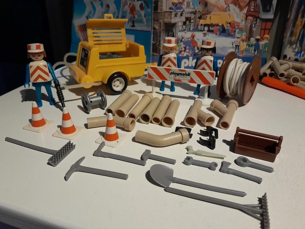 playmobil vintage compressor, Kinderen en Baby's, Speelgoed | Playmobil, Ophalen of Verzenden, Complete set