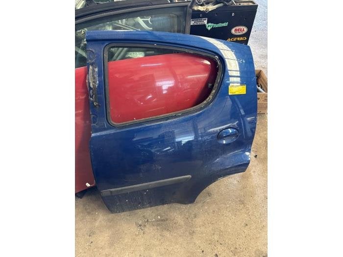 Portière 4portes arrière gauche d'un Citroen C1, -, 3 mois de garantie, Utilisé, Porte